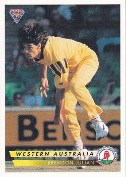 1994-95 Futera Cricket #99 Brendon Julian Front