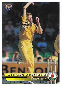 1994-95 Futera Cricket #100 Bruce Reid Front