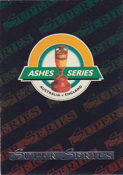 1994-95 Futera Cricket - Super Series #SS 1 Ashes Series Front