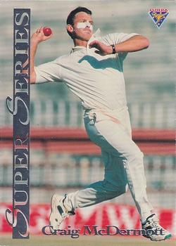 1994-95 Futera Cricket - Super Series #SS 4 Craig McDermott Front