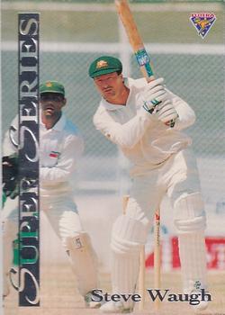 1994-95 Futera Cricket - Super Series #SS 6 Steve Waugh Front