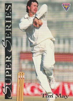 1994-95 Futera Cricket - Super Series #SS 18 Tim May Front