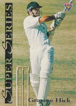 1994-95 Futera Cricket - Super Series #SS 26 Graeme Hick Front