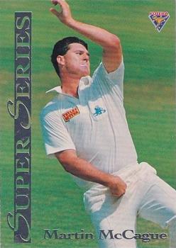 1994-95 Futera Cricket - Super Series #SS 37 Martin McCague Front