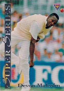 1994-95 Futera Cricket - Super Series #SS 38 Devon Malcolm Front