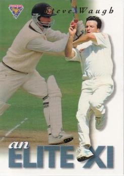 1994-95 Futera Cricket - An Elite XI #AE VI Steve Waugh Front