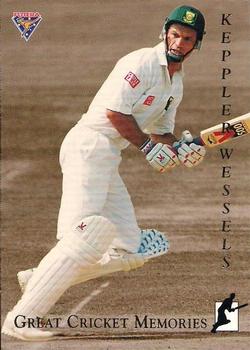 1994-95 Futera Cricket - Great Cricket Memories #GCM 7 Kepler Wessels Front