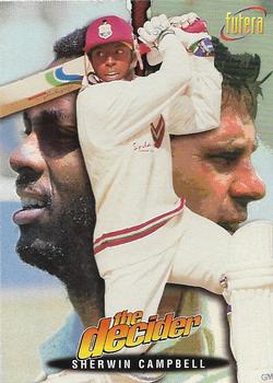 1996 Futera The Decider #11 Sherwin Campbell Front