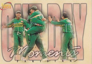 1996 Futera The Decider #38 Pakistan Front