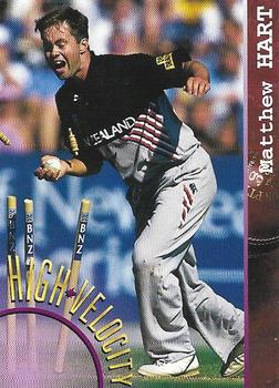 1996 Card Crazy Authentics High Velocity #19 Matthew Hart Front