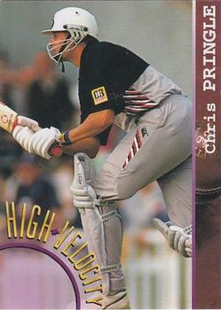 1996 Card Crazy Authentics High Velocity #33 Chris Pringle Front