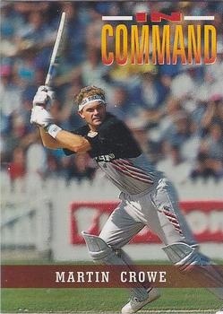 1996 Card Crazy Authentics High Velocity #45 Martin Crowe Front