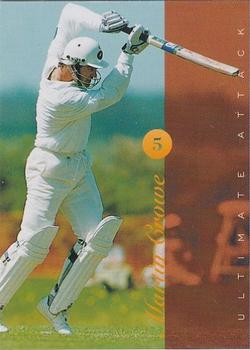 1996 Card Crazy Authentics High Velocity #61 Martin Crowe Front