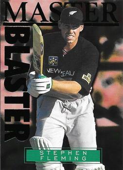 1996 Card Crazy Authentics High Velocity - Master Blasters #5 Stephen Fleming Front