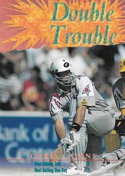 1996 Card Crazy Authentics High Velocity - Double Trouble #NNO Chris Cairns Front