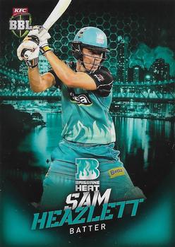 2017-18 Tap 'N' Play BBL Cricket #024 Sam Heazlett Front