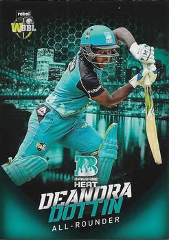 2017-18 Tap 'N' Play BBL Cricket #035 Deandra Dottin Front