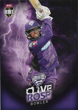 2017-18 Tap 'N' Play BBL Cricket #052 Clive Rose Front