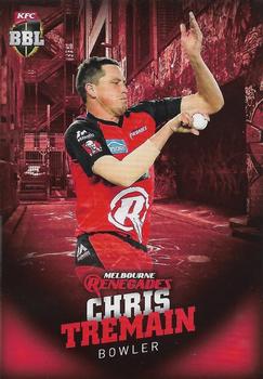 2017-18 Tap 'N' Play BBL Cricket #066 Chris Tremain Front