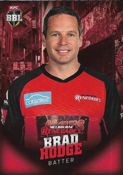 2017-18 Tap 'N' Play BBL Cricket #070 Brad Hodge Front