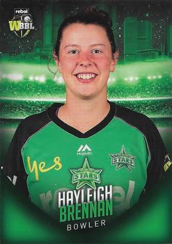 2017-18 Tap 'N' Play BBL Cricket #096 Hayleigh Brennan Front