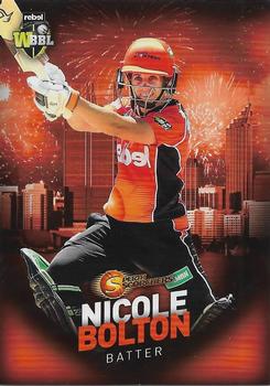 2017-18 Tap 'N' Play BBL Cricket #115 Nicole Bolton Front