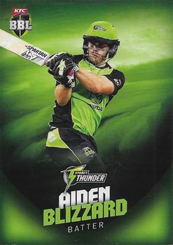 2017-18 Tap 'N' Play BBL Cricket #142 Aiden Blizzard Front