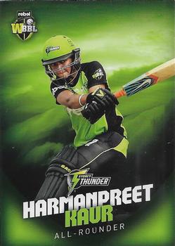2017-18 Tap 'N' Play BBL Cricket #157 Harmanpreet Kaur Front