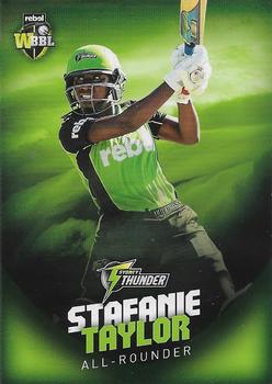 2017-18 Tap 'N' Play BBL Cricket #159 Stafanie Taylor Front