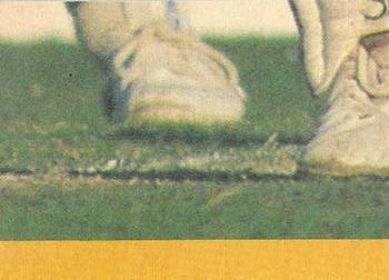 1986-87 Scanlens Cricket #10 Wasim Akram Back