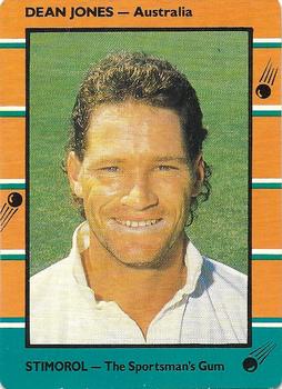 1988-89 Scanlens Stimorol Cricket #13 Dean Jones Front