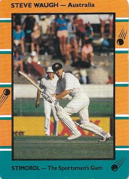 1988-89 Scanlens Stimorol Cricket #49 Steve Waugh Front