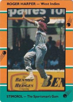 1988-89 Scanlens Stimorol Cricket #101 Roger Harper Front