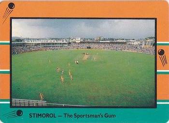 1988-89 Scanlens Stimorol Cricket #131 Gabba Ground Brisbane Front
