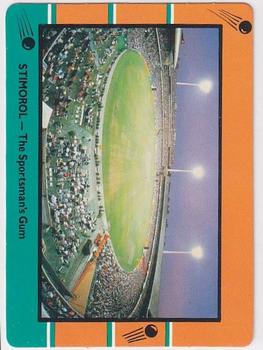 1988-89 Scanlens Stimorol Cricket #134 Melbourne Cricket Ground Front