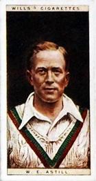 1928 Wills's Cricketers #1 William Astill Front