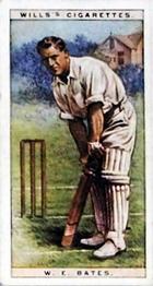 1928 Wills's Cricketers #2 William Bates Front