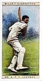 1928 Wills's Cricketers #5 Percy Chapman Front