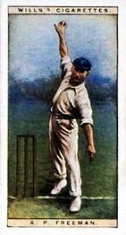 1928 Wills's Cricketers #13 Alfred Freeman Front