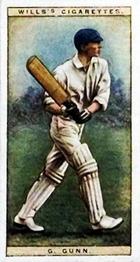 1928 Wills's Cricketers #16 George Gunn Front