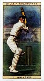 1928 Wills's Cricketers #17 Charlie Hallows Front