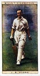 1928 Wills's Cricketers #22 Jack Hobbs Front