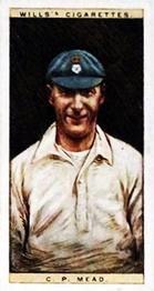 1928 Wills's Cricketers #32 Charles Mead Front