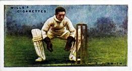 1928 Wills's Cricketers #40 Ernest Smith Front