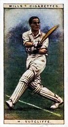 1928 Wills's Cricketers #42 Herbert Sutcliffe Front