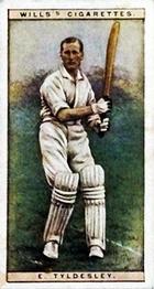 1928 Wills's Cricketers #46 Ernest Tyldesley Front