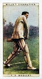 1928 Wills's Cricketers #49 Frank Woolley Front