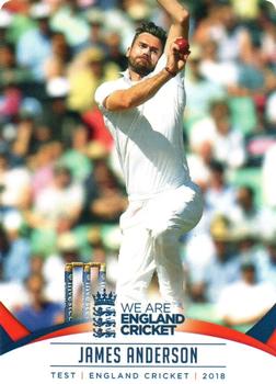 2018 Tap 'N' Play We are England Cricket #004 James Anderson Front