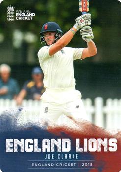 2018 Tap 'N' Play We are England Cricket #024 Joe Clarke Front
