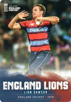 2018 Tap 'N' Play We are England Cricket #029 Liam Dawson Front